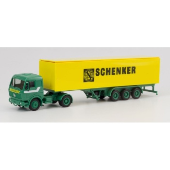 1/87 Mercedes-Benz S semitrailer "Schenker"HERPA 