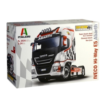 1/24 ITALERI Iveco Hi-Way E5 Abarth Show Trucks