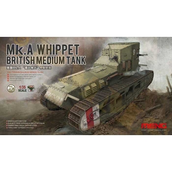 1/35 MENG MK.A WHIPPET - BRITISH MEDIUM TANK