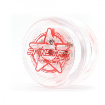 YO-YO Spinstar LED punane