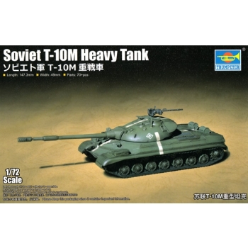 1/72 Soviet T-10M Heavy Tank Trumpeter