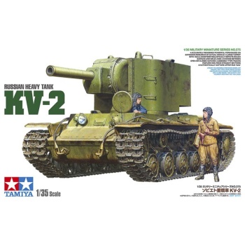1/35 RUSSIAN HEAVY TANK KV-2 TAMIYA