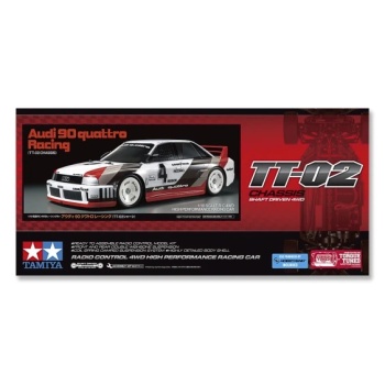 1/10 TAMIYA  Audi 90 quattro Racing (TT-02)