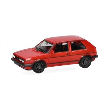 1/87 Volkswagen (VW) Golf II Gti, tornadorot HERPA
