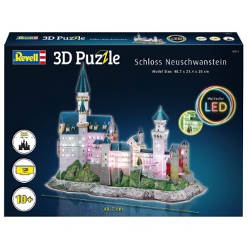 Revell 3D Puzzle Neuschwanstein Castle - LED Edition 3D Puzzle