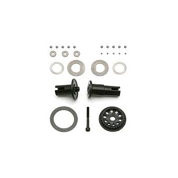 AE RC18 front ball diff, belt