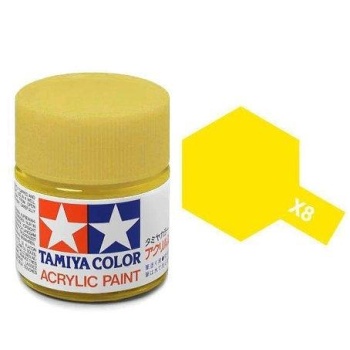 Acrylic Mini X-8 Lemon Yellow (Gloss)