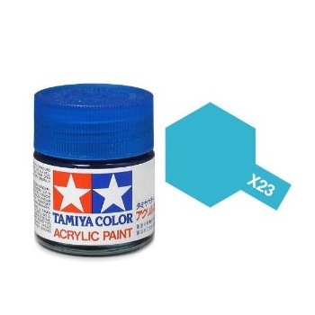 Acrylic Mini X-23 Clear Blue (Gloss)