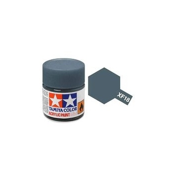 Acrylic Mini XF-18 Medium Blue (Flat)