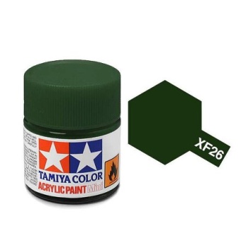 Acrylic Mini XF-26 Deep Green (Flat)
