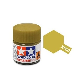Acrylic Mini XF-60 Dark Yellow (Flat)