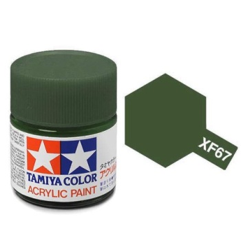 Acrylic Mini XF-67 NATO Green (Flat)