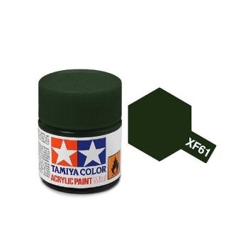 Acrylic Mini XF-61 Dark Green (Flat)