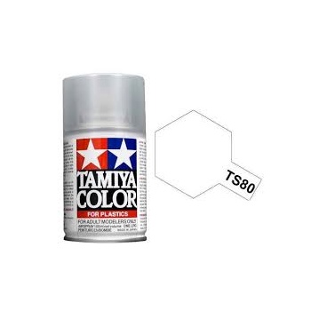 TAMIYA TS-80 FLAT CLEAR MATT LAKK spray