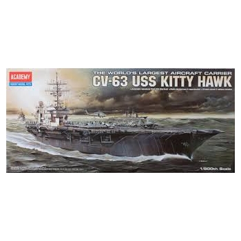 1/800 ACADEMY CV-63 U.S.S. KITTY HAWK
