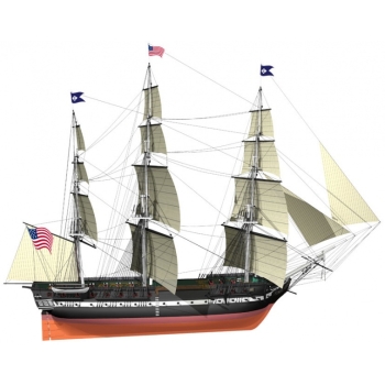 1:75 Billing Boats Puitlaev USS CONSTITUTION 