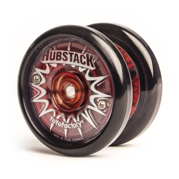 Hubstack- smoke red