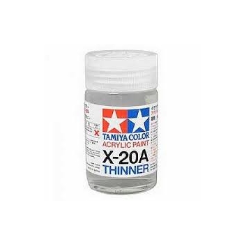 Tamiya akrüülilahusti X-20A (46 ml) Thinner