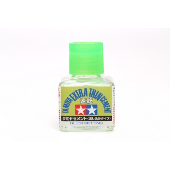 Tamiya Extra Thin Cement - Quick-Setting (40ml)