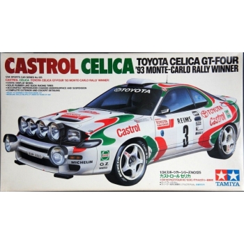 TA24125 - 1/24 Tamiya Castrol Toyota Celica GT-Four RC ST185 WRC Monte Carlo Rally Winner