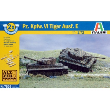 IT7505S - 1/72 Italeri PZ.KPFW.VI TIGER I 2tk