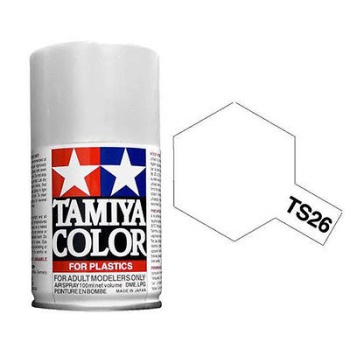 TA85026 - Tamiya TS-26 Pure White spray