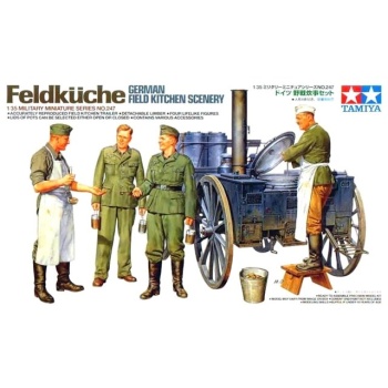 TA35247 - 1/35 Tamiya Saksa väliköök/ German Field Kitchen