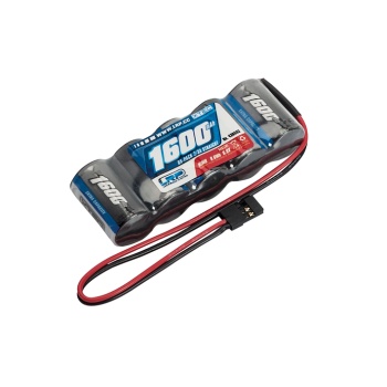 NiMH Pardaaku 6.0V 1600mAh 2/3A, 1/8 ja 1/10 autode pardaku straight LRP XTEC 