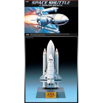 1/288 Academy Space Shuttle w/Boosters