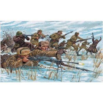 1/72 ITALERI Russian Infantry : winter unif