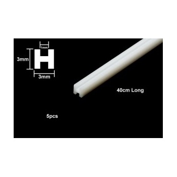 Plastic Beams 3mm H *5