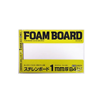 Foam Board 1mm B4 *6