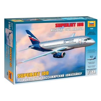 1/144 ZVEZDA Superjet 100