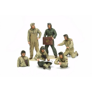 1/35 TAMIYA US Tank Crew Set - European Theater
