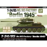 1/35 T-34/85 No.183 Factory Berlin 1945 Academy