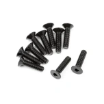 HPI Racing Flat Head Screw M2.5X10Mm (Hex Socket/10tk)