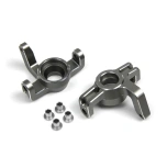 Quantum2 Aluminium Steering Spindle Set (Grey/Left/Right)