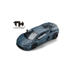 1/64 Lamborghini Temerario- matte blue, removable engine cover
