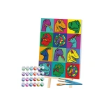 SPLAT PLANET Maalimiskomplekt 30x40cm, Dinosaurused