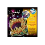 Diamond Art 20x20cm teemantmaali komplekt, Päevalill
