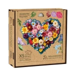 Milliwood puidust pusle "Lilledest süda", 100 tk