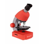 BRESSER JUNIOR 40x-640x Microscope Red