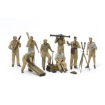 1/35 TAMIYA German Artillery Crew Set - Africa Corps Luftwaffe