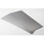 Aluminium sheet 1 mm, 2tk - 100x250mm