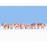 1/87 H0 Cows, brown-white