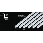 Clear Plastic Beams 3mm L *6