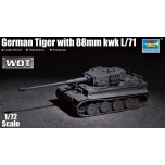 1/72 TRUMPETER Tiger 88mm kwk L/71