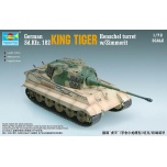 1/72 TRUMPETER Kingtiger Henschel Turret w/Zimmerit