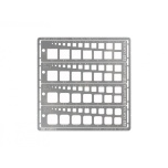 Modeling Template (Square, 1-10mm)
