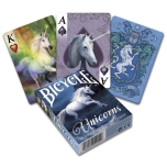 Pokercards Anne Stokes Unicorn Deck Bicycle